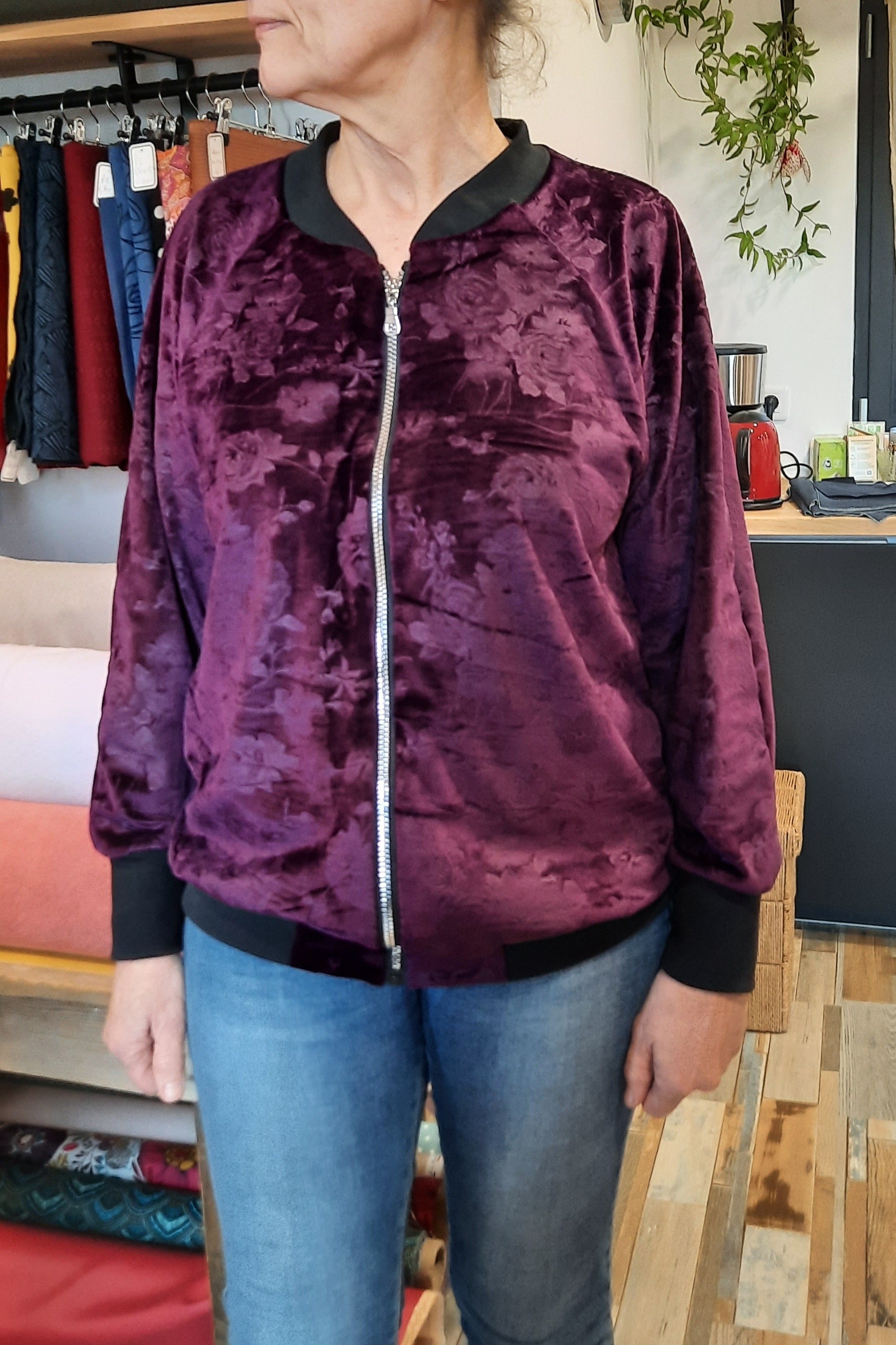 Veste cousue par Elisabeth