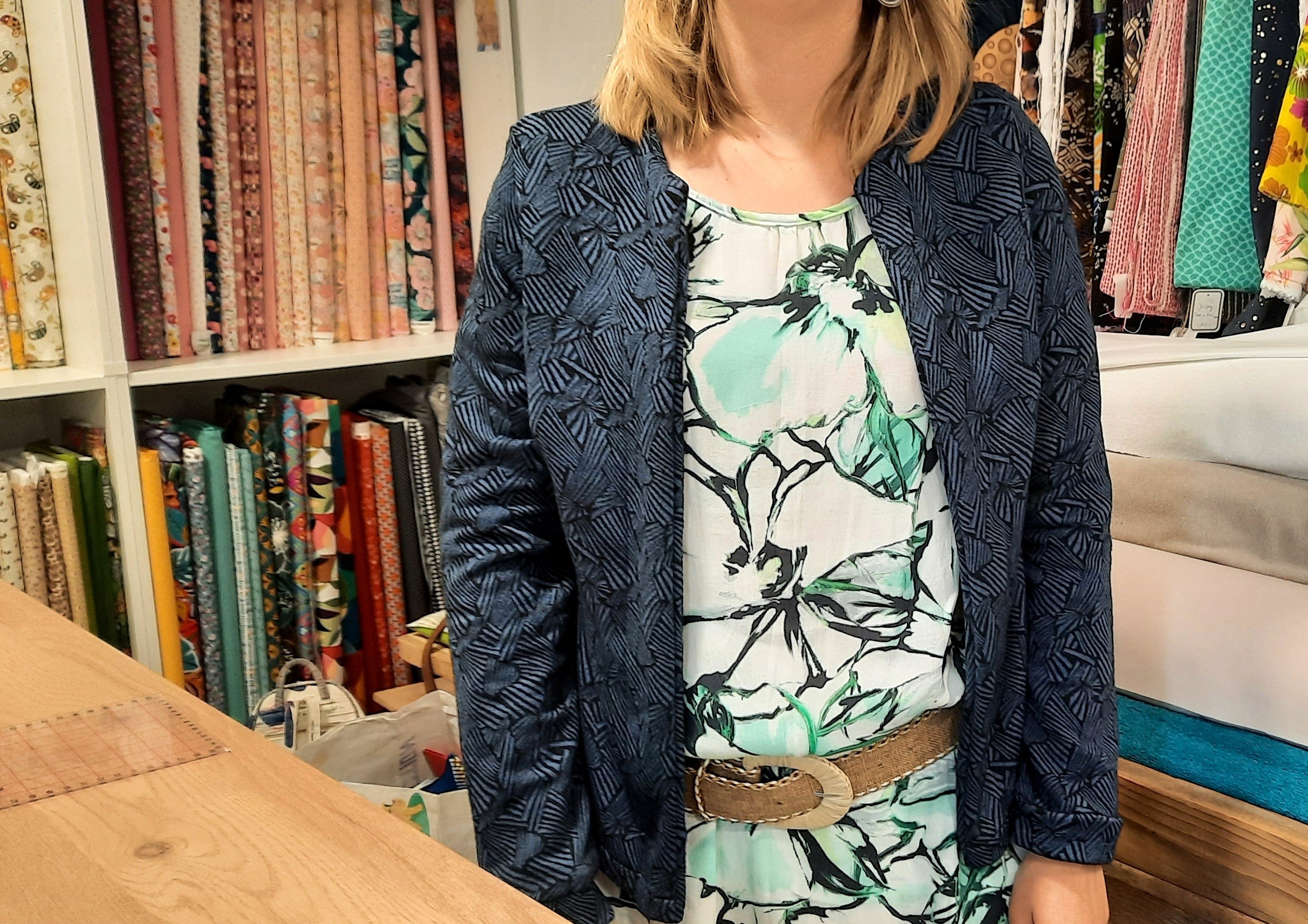 Veste et robe cousues par Stephanie