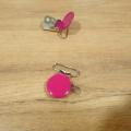 Attache clip fushia