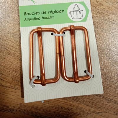 Boucls reglables rose
