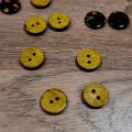 Bouton 12 mm coco jaune 0 60