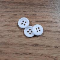 Bouton blanc 10 mm