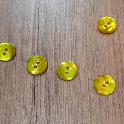 Bouton jaune 12 mm