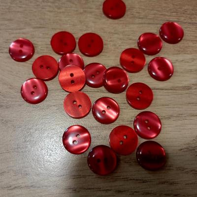 Bouton rouge 15 mm 1