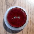 Bouton rouge 30 mm 2