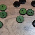 Bouton vert 15 mm 2