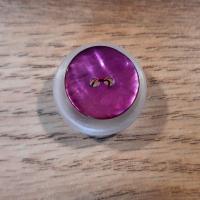 Bouton violet 18 mm