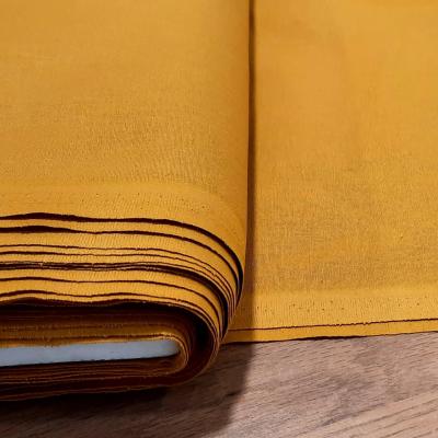 Coton jaune moutarde