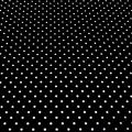 Coton pois noir