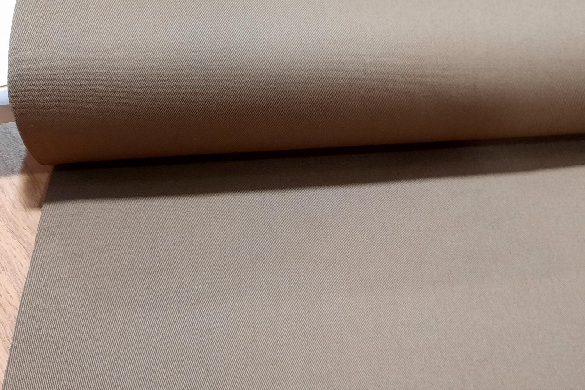 Coton twill stretch ecru