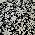 Coton white et black