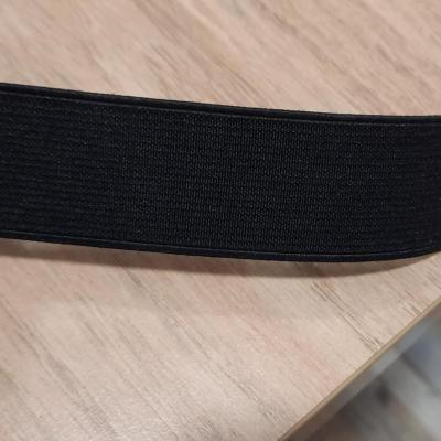 Elastique noir 4 cm 1