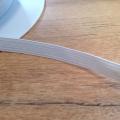 Elastique plat blanc 12 gomme (9 mm)