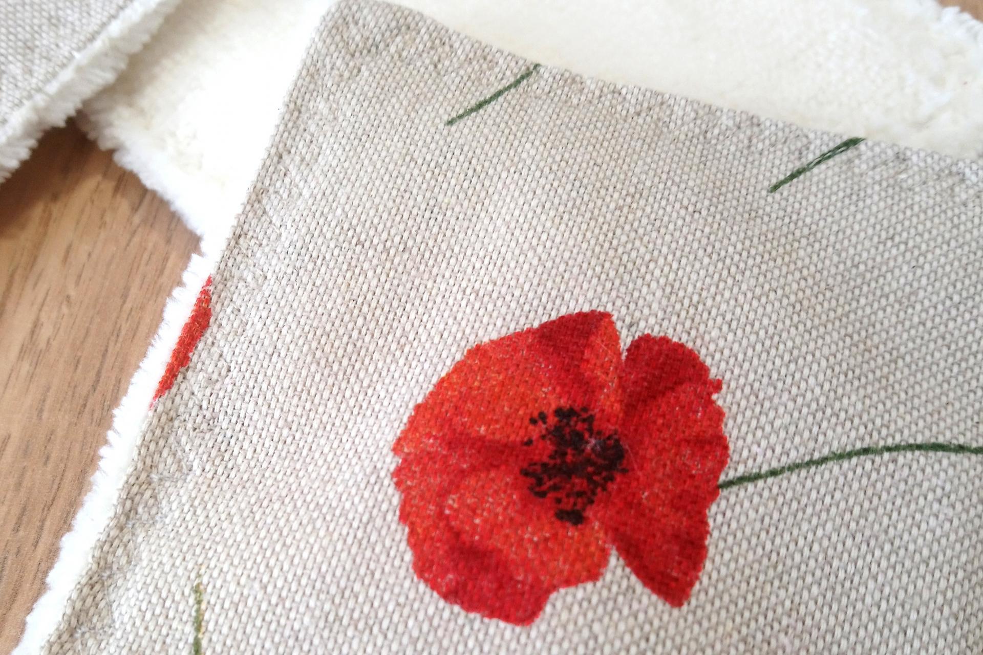 Eponge coquelicot 2