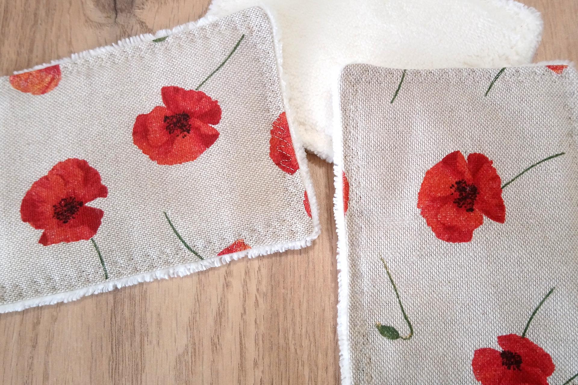 Eponge coquelicot