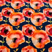 Jersey coquelicot