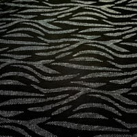 K jersey fin zebra