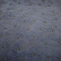 K sherpa jacquard fleur bleu 22264695