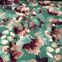 K twill viscose aquarelle