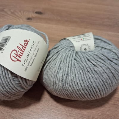 Merinos 6 gris chine