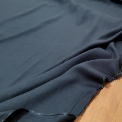 N viscose twill bleu