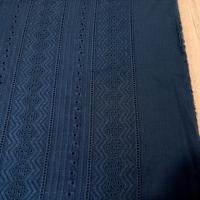 N voile bleu brode ilya