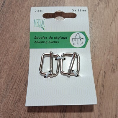 Passant 15 reglable argent