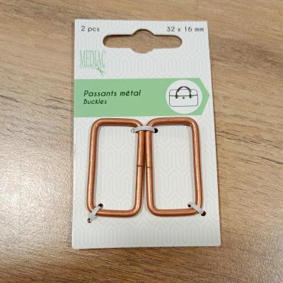 Passant rose 30 mm