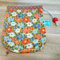 Pochon orange retro 1