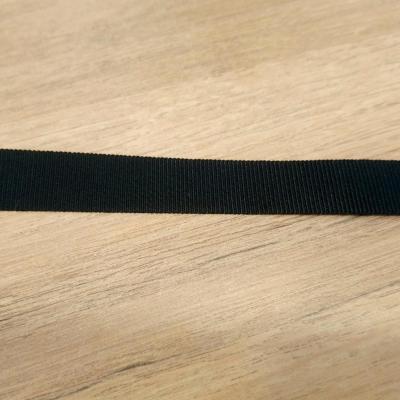 Ruban gros grain noir 15 mm