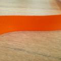 Ruban gros grain orange 25 mm