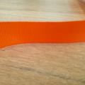 Ruban gros grain orange 25 mm