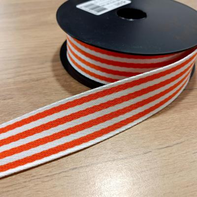 Sangle raye orange