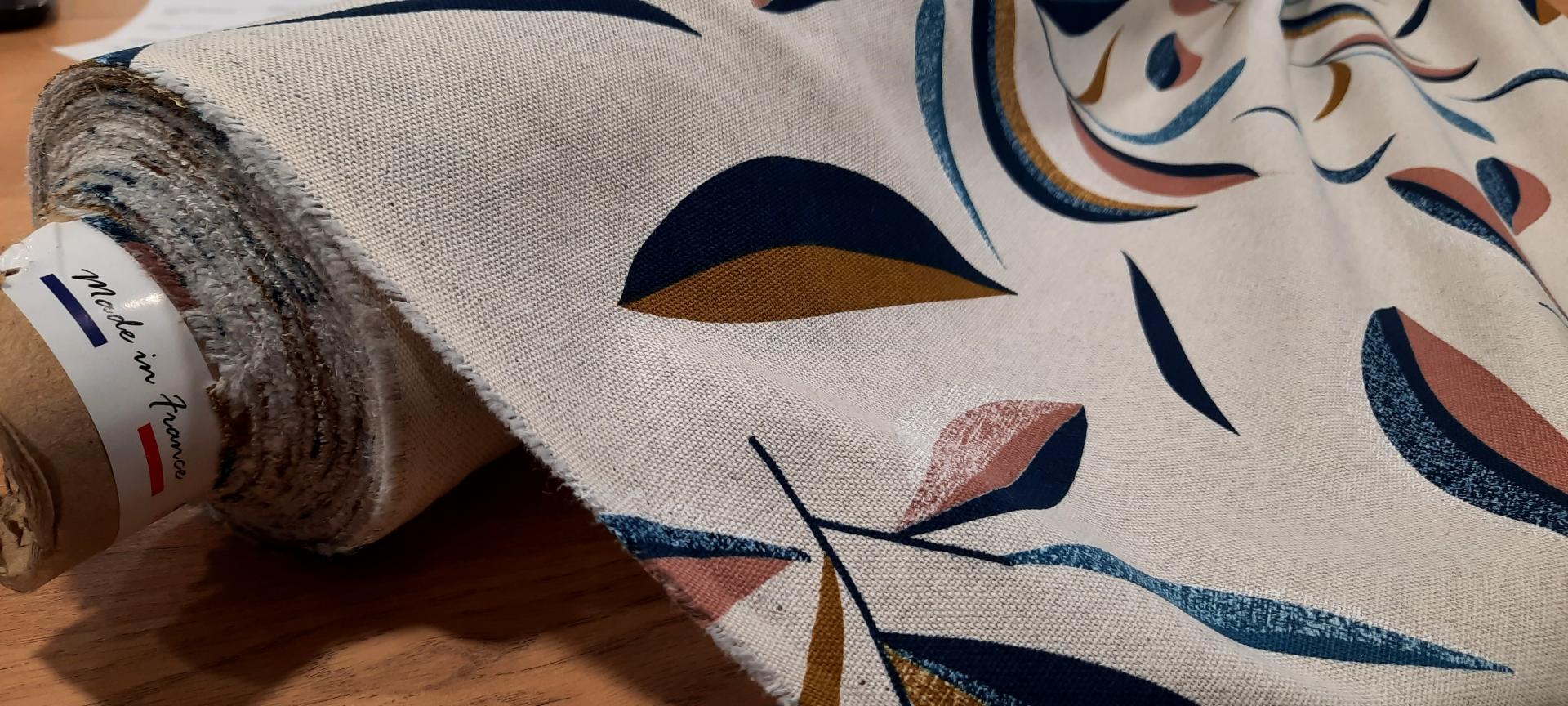 Toile de savoie bleu