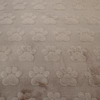 V fourure patte de chien