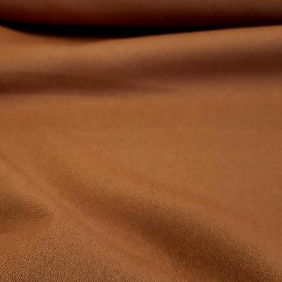 V polyester cognac