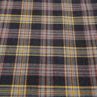 V tartan jaune gris 1