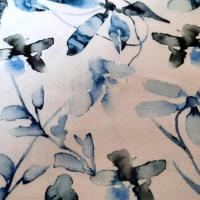 Viscose fleur bleue 2
