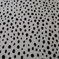 Viscose pois gris 1