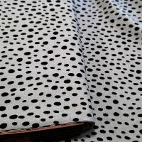 Viscose pois gris