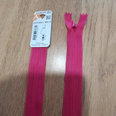 Zip 22 cm 112 invisible